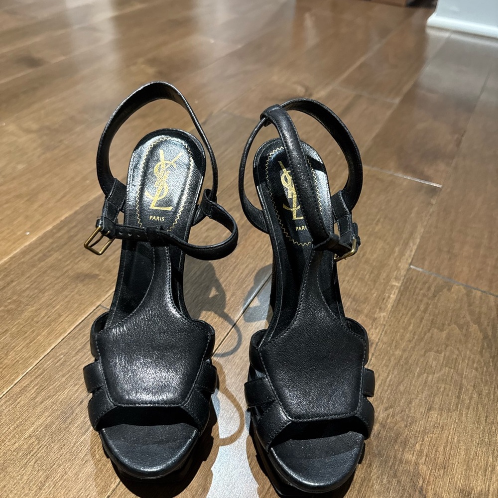Ysl tribute heels sz 37 1/2